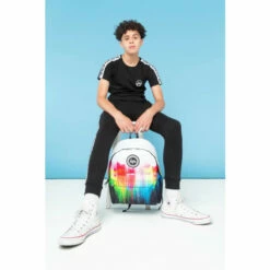 Hype. Red Multi Drip Backpack -Hype Shop unnamed file 1458