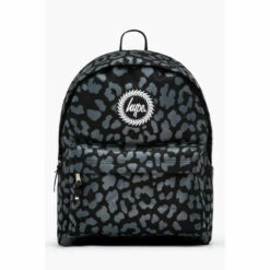 Hype Black Leopard Backpack