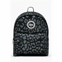 Hype Black Leopard Backpack -Hype Shop unnamed file 1476