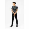 Hype. Boys Black Pixle Camo Scribble T-Shirt -Hype Shop unnamed file 153