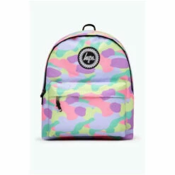 Hype. Purple Candy Floss Camo Backpack -Hype Shop unnamed file 1613