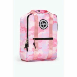 Hype. Pink Camo Boxy Backpack -Hype Shop unnamed file 1632
