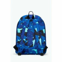 Hype. Blue Geo Camo Backpack -Hype Shop unnamed file 1648