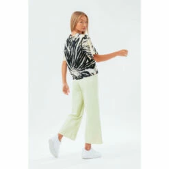 Hype. Black/White Bleach Dye Oversized T-Shirt -Hype Shop unnamed file 165