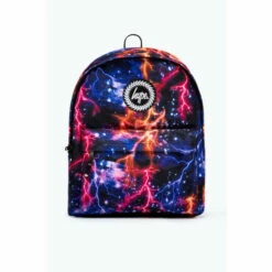 Hype Purple And Orange Lightning Backpack
