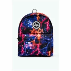 Hype Purple And Orange Lightning Backpack -Hype Shop unnamed file 1661