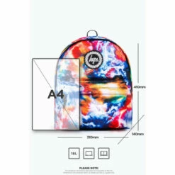 Hype. Orange Lightning Galaxy Backpack -Hype Shop unnamed file 1665