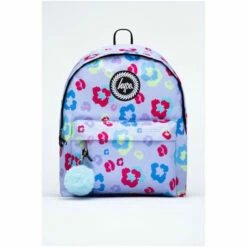 Hype. Blue Leopard Backpack