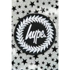 Hype. Grey Glitter Star Backpack -Hype Shop unnamed file 1690