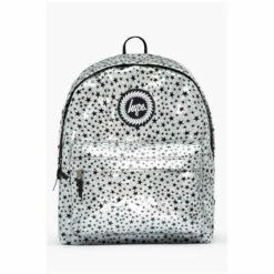 Hype. Grey Glitter Star Backpack -Hype Shop unnamed file 1694