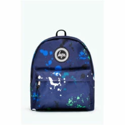 Hype. Large Blue Splat Backpack -Hype Shop unnamed file 1716