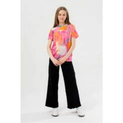 Hype. Girls Pink Marker Scribble Script T-Shirt -Hype Shop unnamed file 172