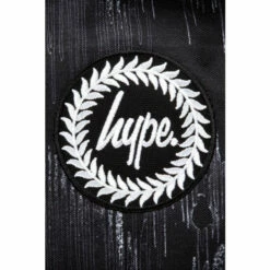 Hype. Black Mono Wave Drip Backpack -Hype Shop unnamed file 1746