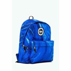 Hype. Blue Tonal Out Of Space Marbel Backpack -Hype Shop unnamed file 1766