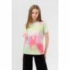 Hype. Girls Pastel Spray Paint Script T-Shirt 2 Hype. Girls Pastel Spray Paint Script T-Shirt -Hype Shop unnamed file 180