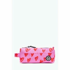 Hype. Pink Hearts Pencil Case