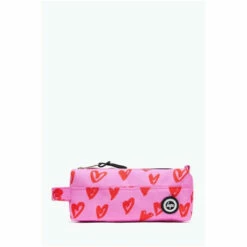 Hype. Pink Hearts Pencil Case -Hype Shop unnamed file 1817