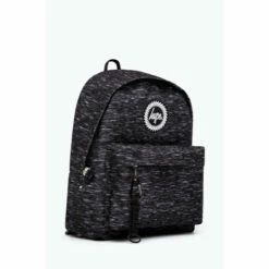 Hype. Black Space Dye Backpack -Hype Shop unnamed file 1820