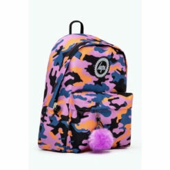 Hype. Purple Camo Backpack -Hype Shop unnamed file 1843