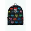 Hype. Black Wall Graffiti Drip Backpack -Hype Shop unnamed file 1854