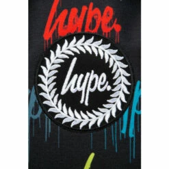 Hype. Black Wall Graffiti Drip Backpack -Hype Shop unnamed file 1858