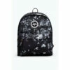 Hype. Black Mono Grunge Paint Backpack -Hype Shop unnamed file 1868