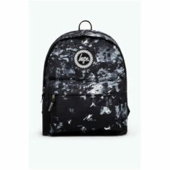 Hype. Black Mono Grunge Paint Backpack -Hype Shop unnamed file 1874