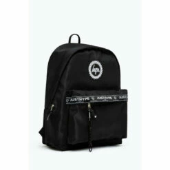 Hype Black Branded Backpack -Hype Shop unnamed file 1877