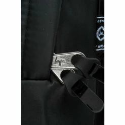 Hype Black Branded Backpack -Hype Shop unnamed file 1879