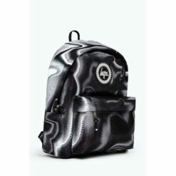 Hype. Grey Mono Static Wave Backpack -Hype Shop unnamed file 1984