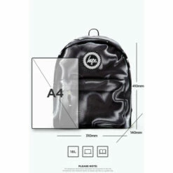 Hype. Grey Mono Static Wave Backpack -Hype Shop unnamed file 1988