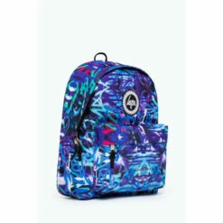 Hype. Blue Graffiti Backpack -Hype Shop unnamed file 1992