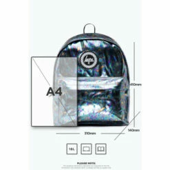Hype. Grey Oil Slick Backpack -Hype Shop unnamed file 2001