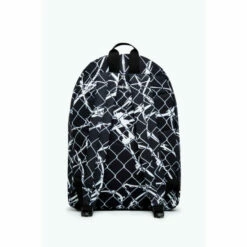 Hype Unisex Boys Black Fence Crest Backpack -Hype Shop unnamed file 2046