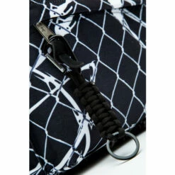 Hype Unisex Boys Black Fence Crest Backpack -Hype Shop unnamed file 2049