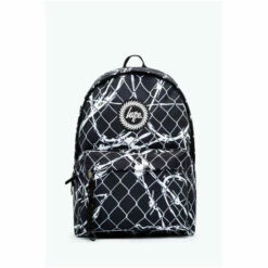 Hype Unisex Boys Black Fence Crest Backpack -Hype Shop unnamed file 2050