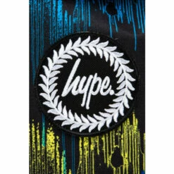 Hype. Black Dark Forest Wave Drip Backpack -Hype Shop unnamed file 2054