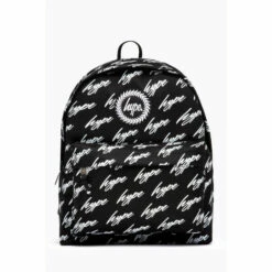 Hype. Black Scribble Logo Backpack