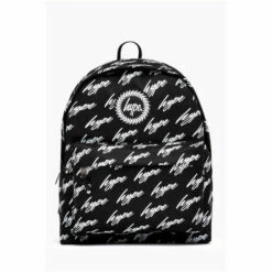 Hype. Black Scribble Logo Backpack -Hype Shop unnamed file 2073