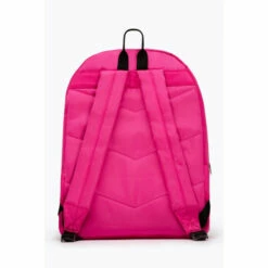 Hype. Pink Camo Pocket Backpack -Hype Shop unnamed file 2088