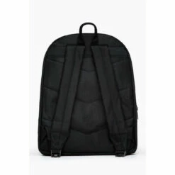 Hype. Black Three Badge Backpack -Hype Shop unnamed file 2094