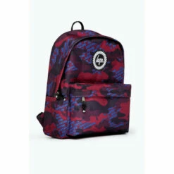 Hype. Red Logo Camo Backpack -Hype Shop unnamed file 2118