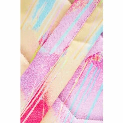 Hype. Unisex Pink Spray Drips Crest Backpack -Hype Shop unnamed file 2129