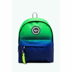 Hype. Lime Green Fade Crest Backpack