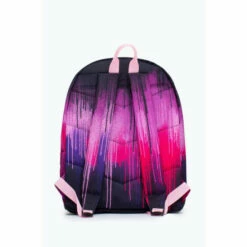 Hype. Dark Pink Drips Crest Backpack 3 Hype. Dark Pink Drips Crest Backpack -Hype Shop unnamed file 2157