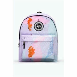 Hype. Natural Lilic Geo Backpack -Hype Shop unnamed file 2169