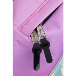 Hype. Pink Fade Holographic Pocket Crest Backpack -Hype Shop unnamed file 2218