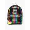 Hype. Orange Rainbow Snake Effect Backpack -Hype Shop unnamed file 2220