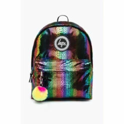 Hype. Orange Rainbow Snake Effect Backpack