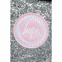 Hype. Silver Glitter Pink Crest Backpack 5 Hype. Silver Glitter Pink Crest Backpack -Hype Shop unnamed file 2255